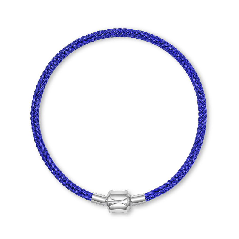 Gnoce Blue Basic Bracelet with 2 Pieces of Stoppers_2