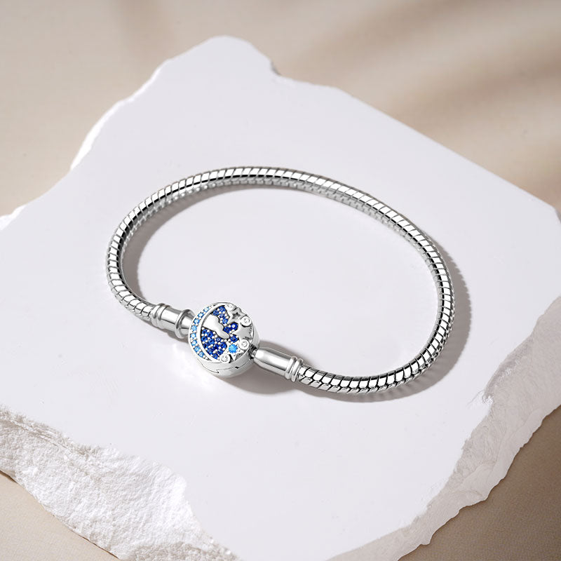 Gnoce Starry Nigh Basic Snake Chain Bracelet_3