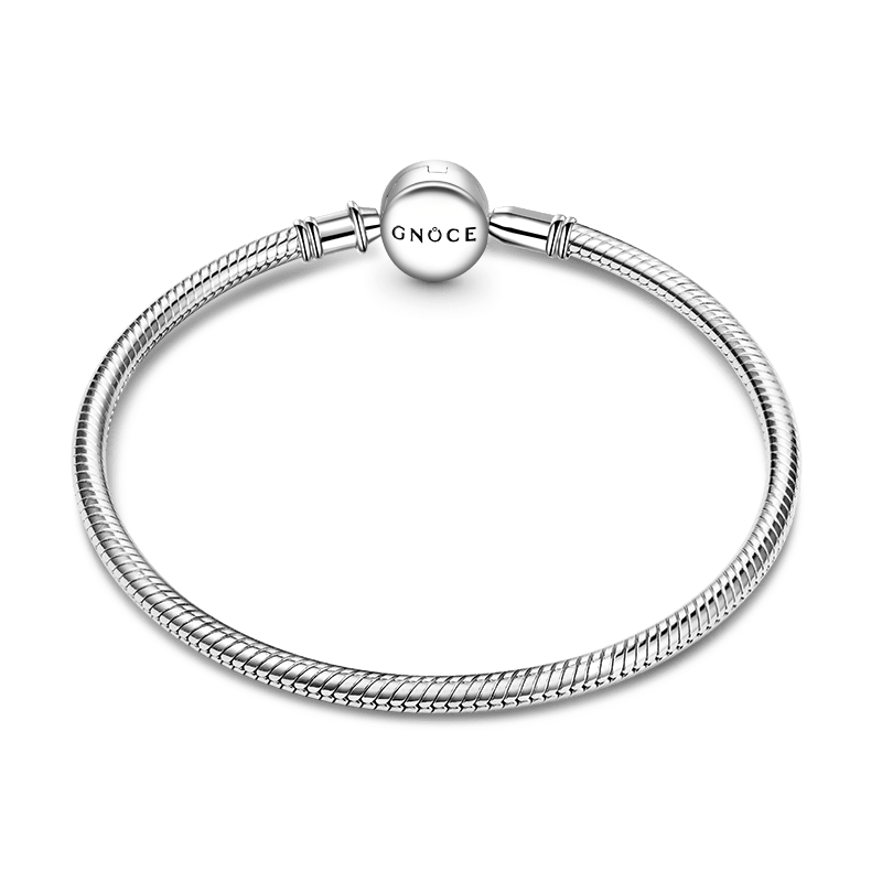 Gnoce Shinning Star Basic Snake Chain Bracelet_2