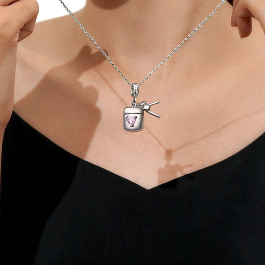 Gnoce Earphone Box Triple Pendant Dangle Charm_6