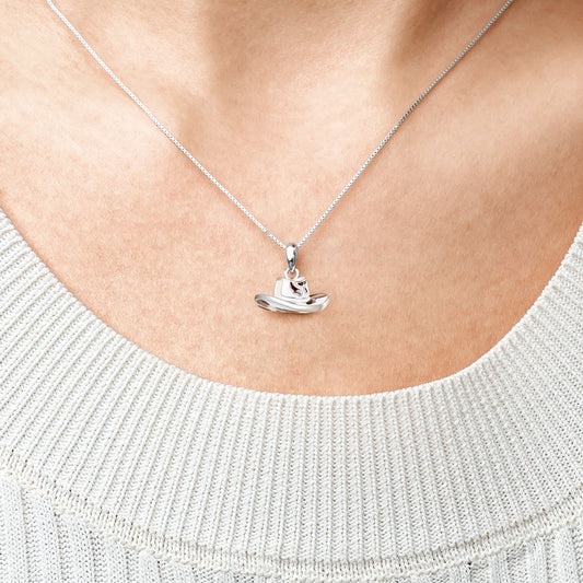 Gnoce Cowboy Hat Necklace_4
