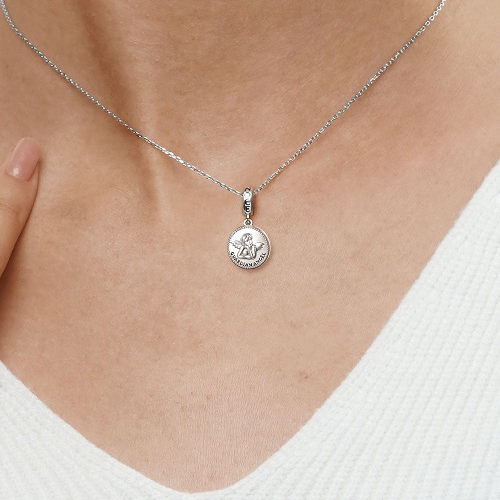 Gnoce Guardian Angel Pendant Dangle Charm_5