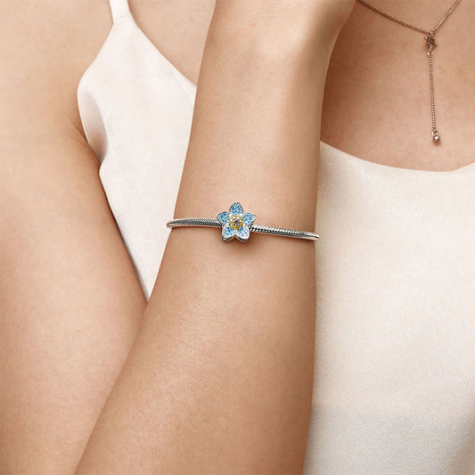 Gnoce Blooming Forget-Me-Not Flower Charm_5