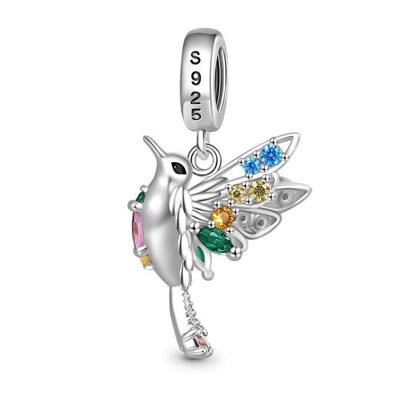 Gnoce Hummingbird Pendant Dangle Charm_2