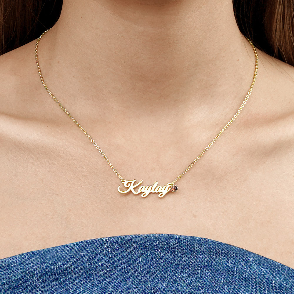 Gnoce Classic Projection Name Necklace_3