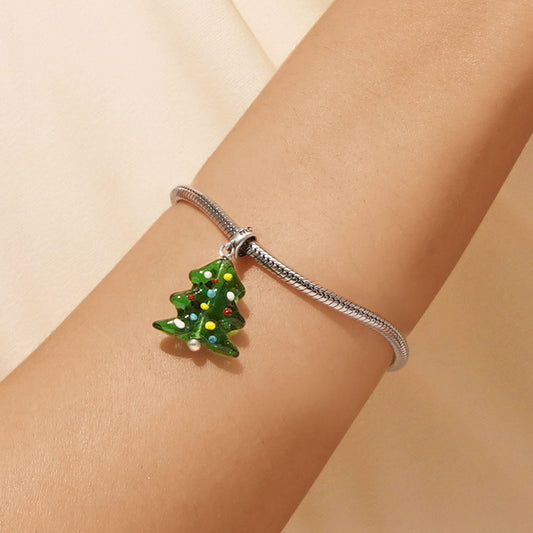 Gnoce Christmas Tree Pendant Dangle Charm_4