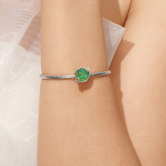 Gnoce "you are my sunshine" Green Daisy Butterfly Charm_5