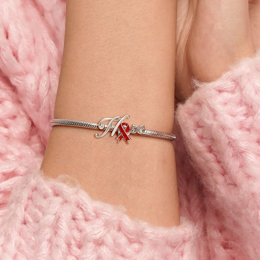 Gnoce AIDS Red Ribbon Hope Charm_5