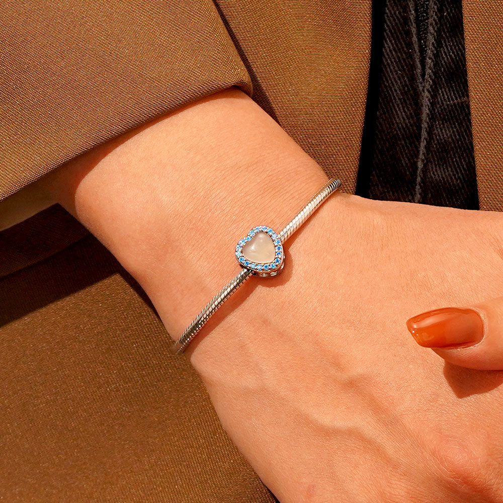 Gnoce Light Blue Heart Color-changing Charm_6