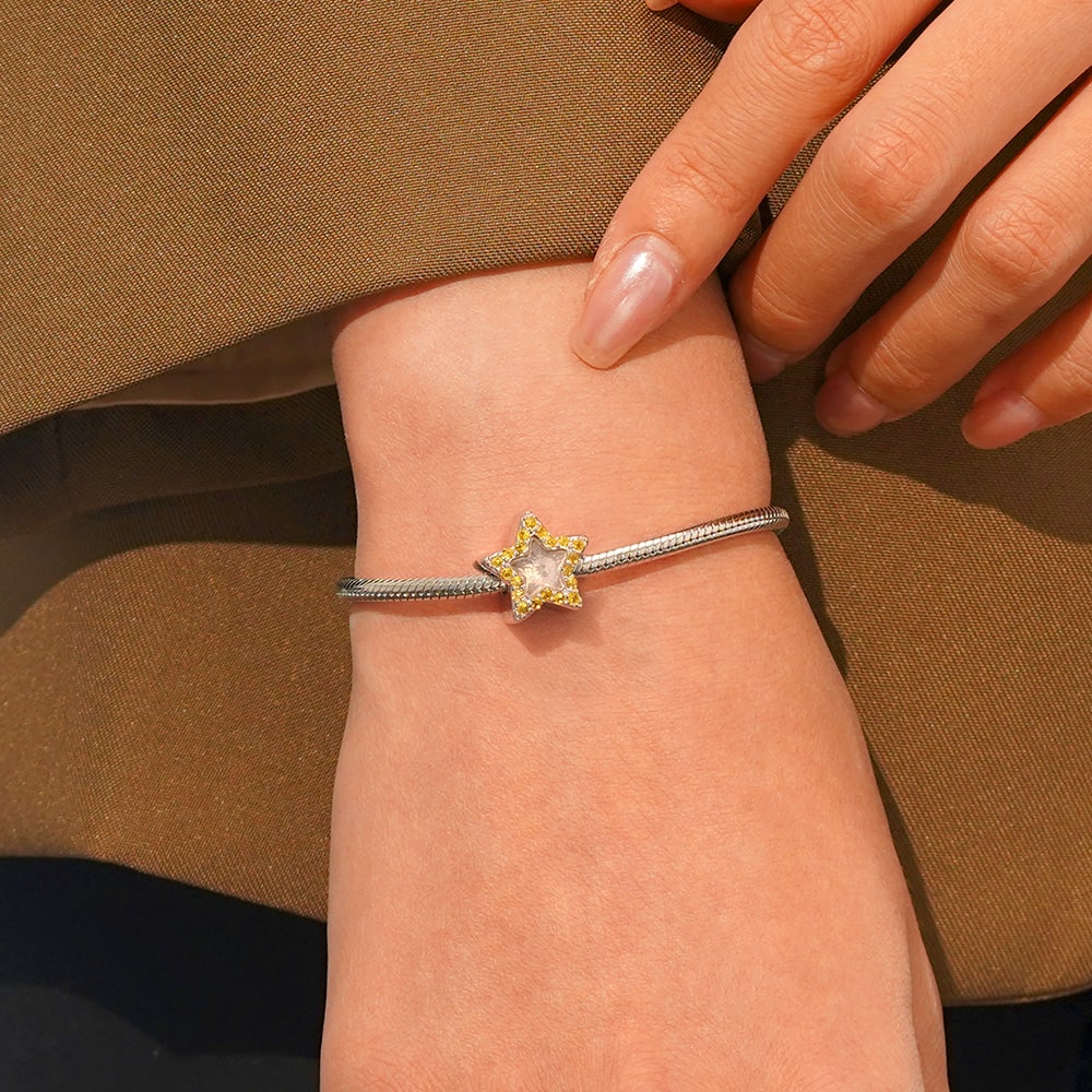 Gnoce Yellow Star Color-changing Charm_6