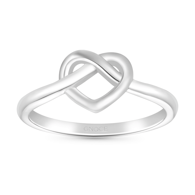 Gnoce Heart Love Knot Ring_1