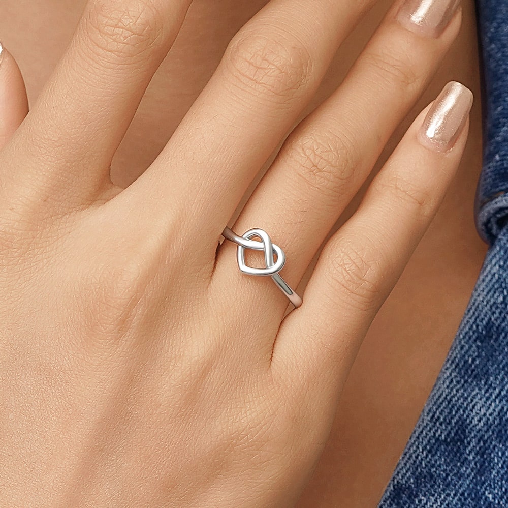 Gnoce Heart Love Knot Ring_5