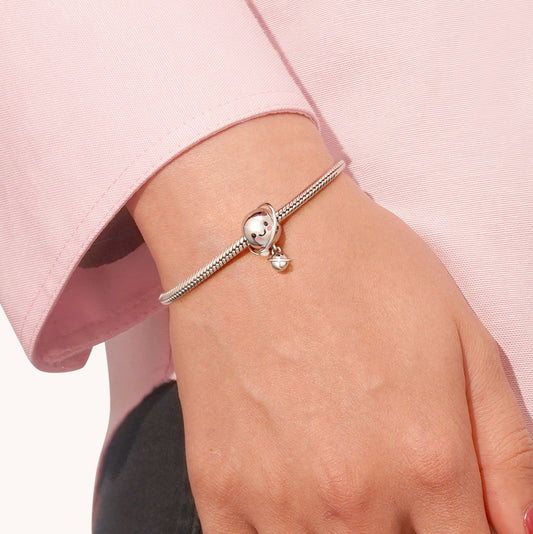 Gnoce "mummy Litty" Mother Child Planet Glow-in-the-Dark Charm_6