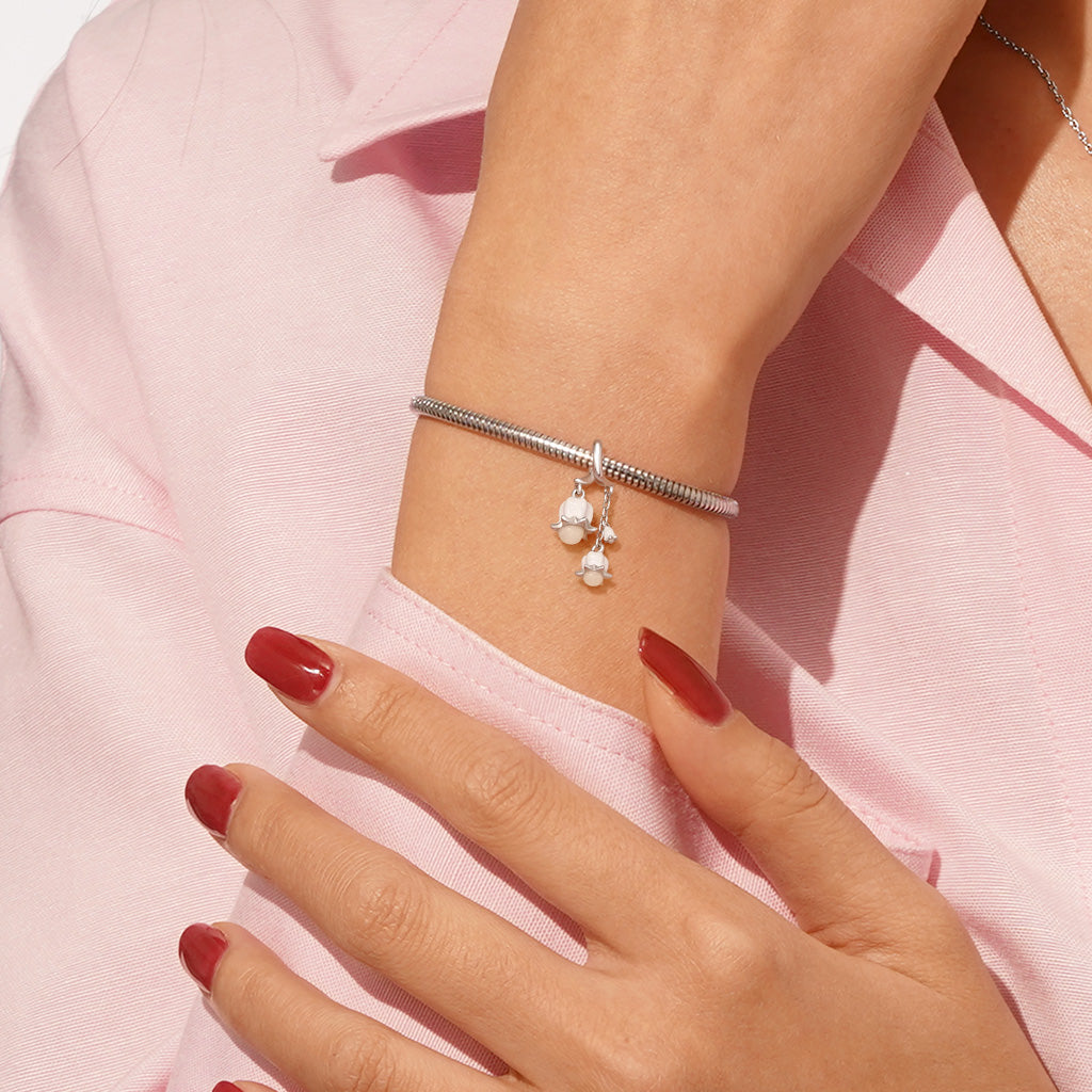 Gnoce Glow-in-the-Dark Blooming Lily of the Valley Charm_7