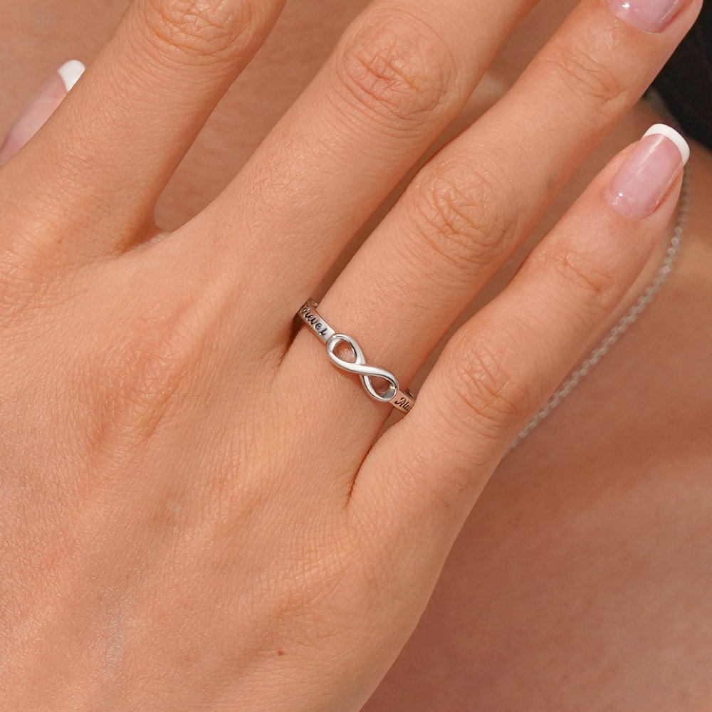 Gnoce "Forever and Always" Infinite Love Ring_5