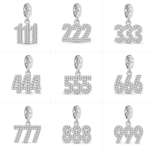 Gnoce Arabic Numerals Pendant Dangle Charm_6