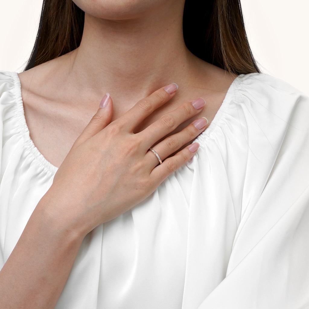 Gnoce Basic Twist Band Ring_4