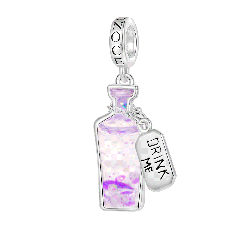 Gnoce Glow-in-the-Dark Alice's Magic Potion Pendant Dangle Charm_1