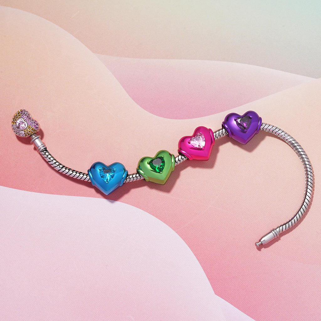 Gnoce Sea Blue Candy Heart Charm_3