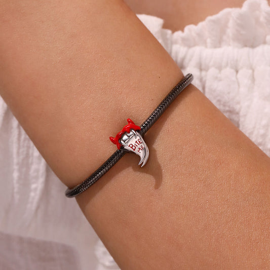 Gnoce Halloween Devil Fang Tongue Charm_5
