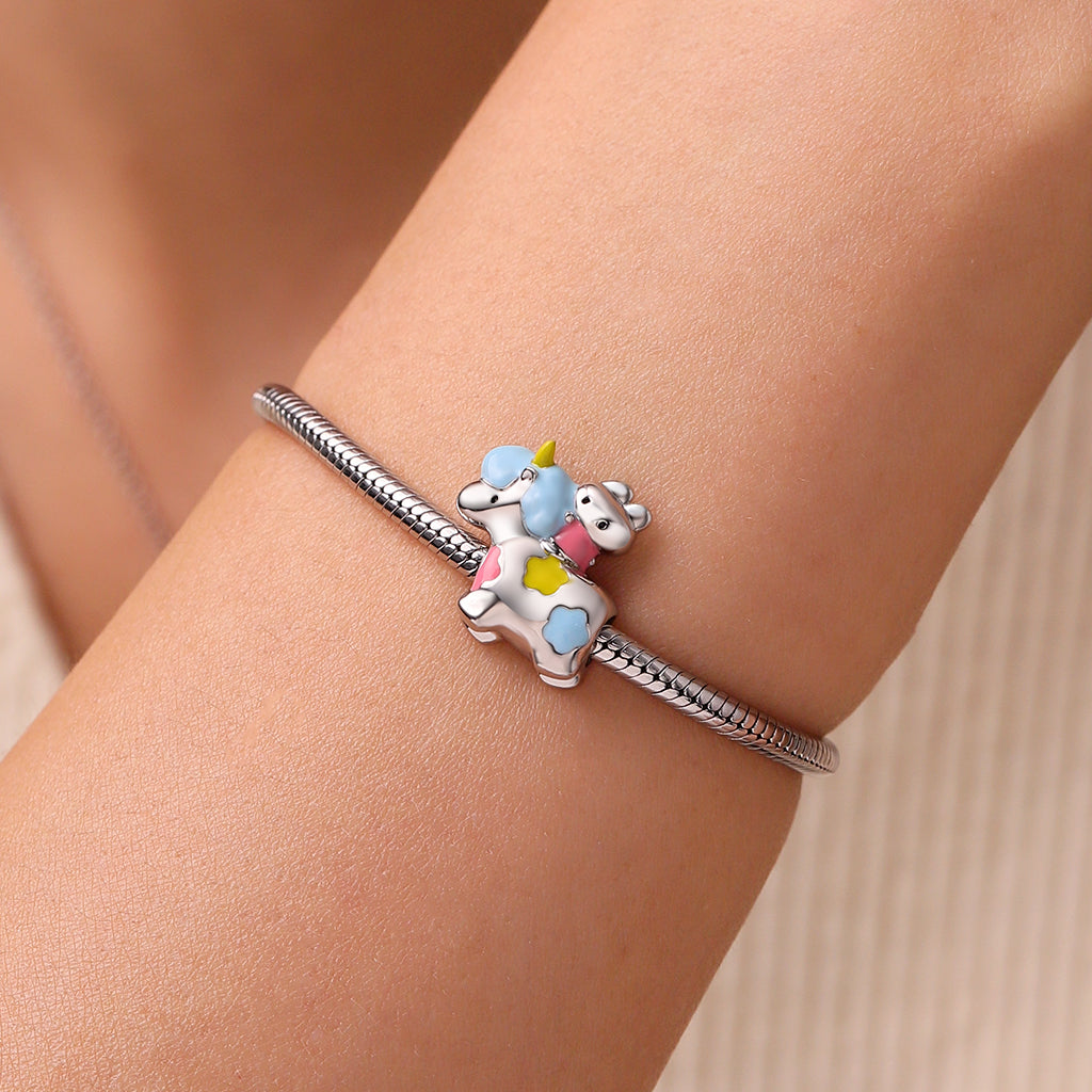 Gnoce Happyyu Bunny-Gumi With Unicorn Charm_5