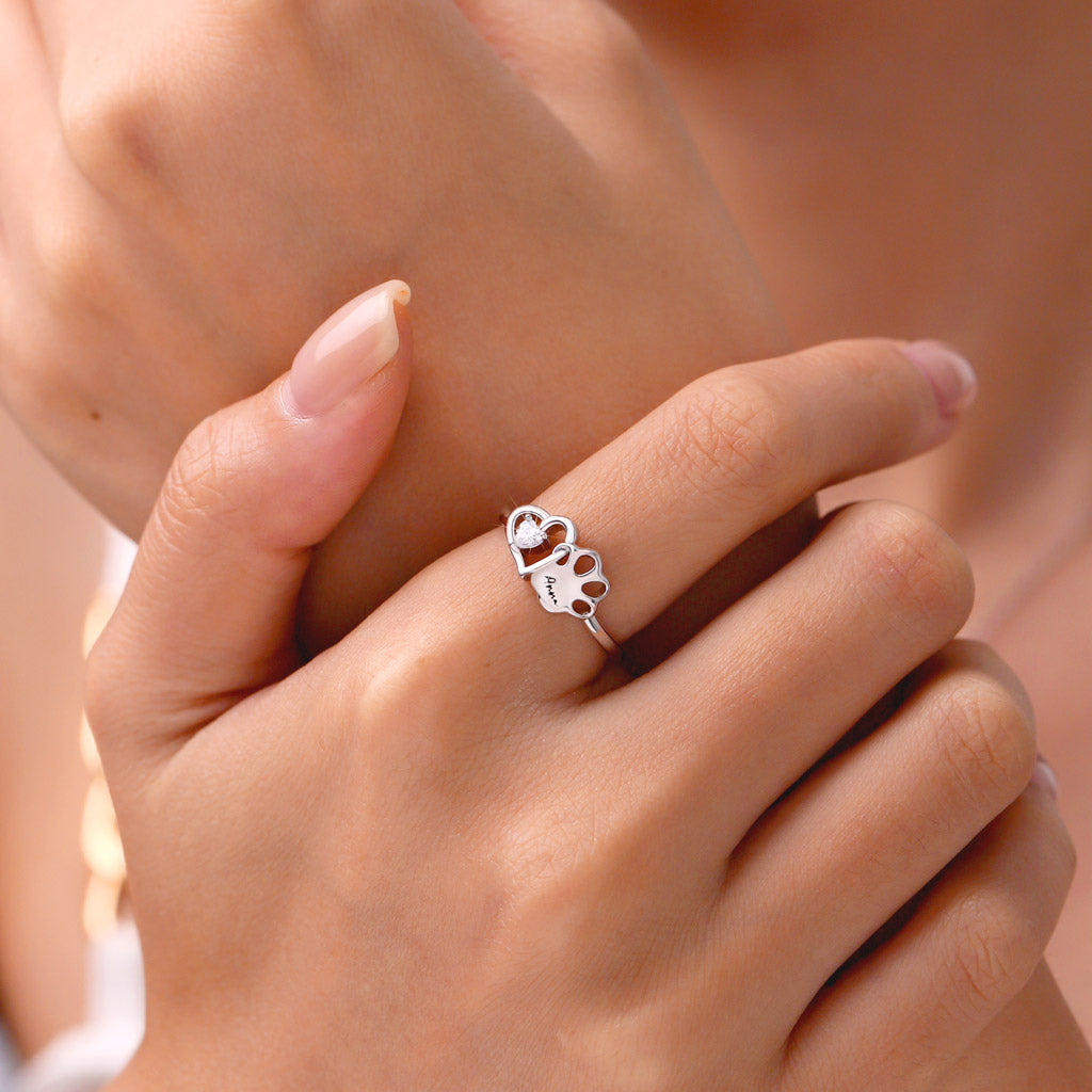 Gnoce Love Pet Engravable Ring_5