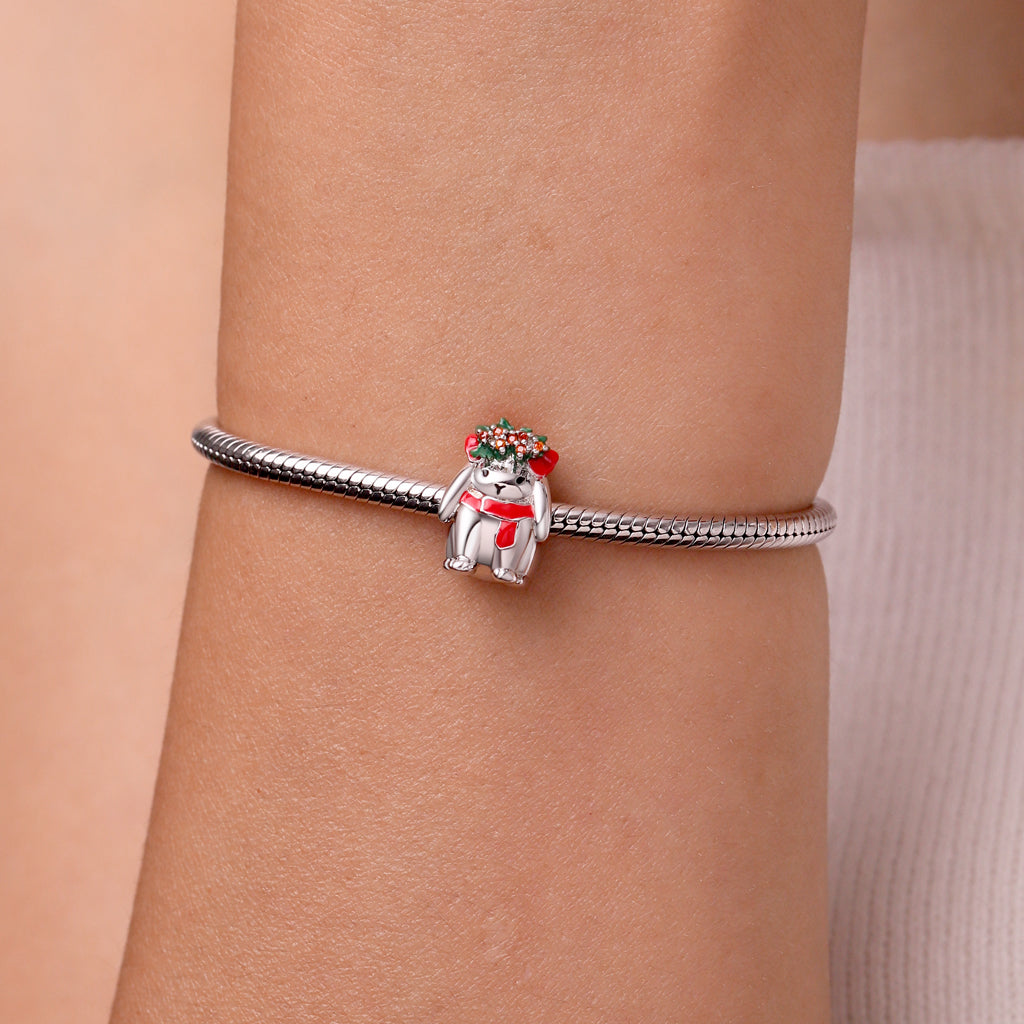 Gnoce Christmas Bunny Charm_5