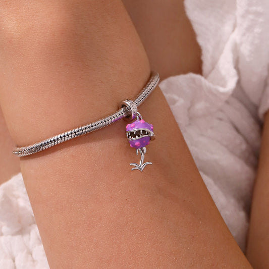 Gnoce Openable Piranha Eyeball Pendant Dangle Charm_6