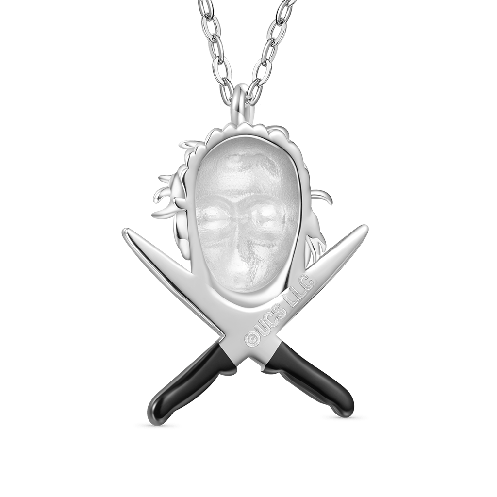 Gnoce Halloween Michael Myers and Knife Necklace_2