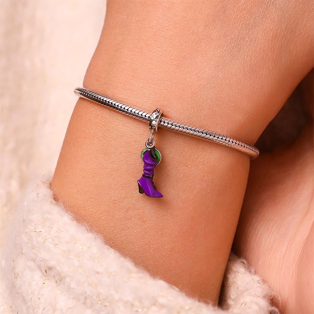 Gnoce Wicked Elphaba Dance Boots Pendant Dangle Charm_7