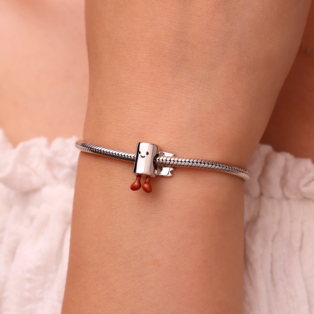 Gnoce Engravable Funny Toilet Paper Shaped Charm_6