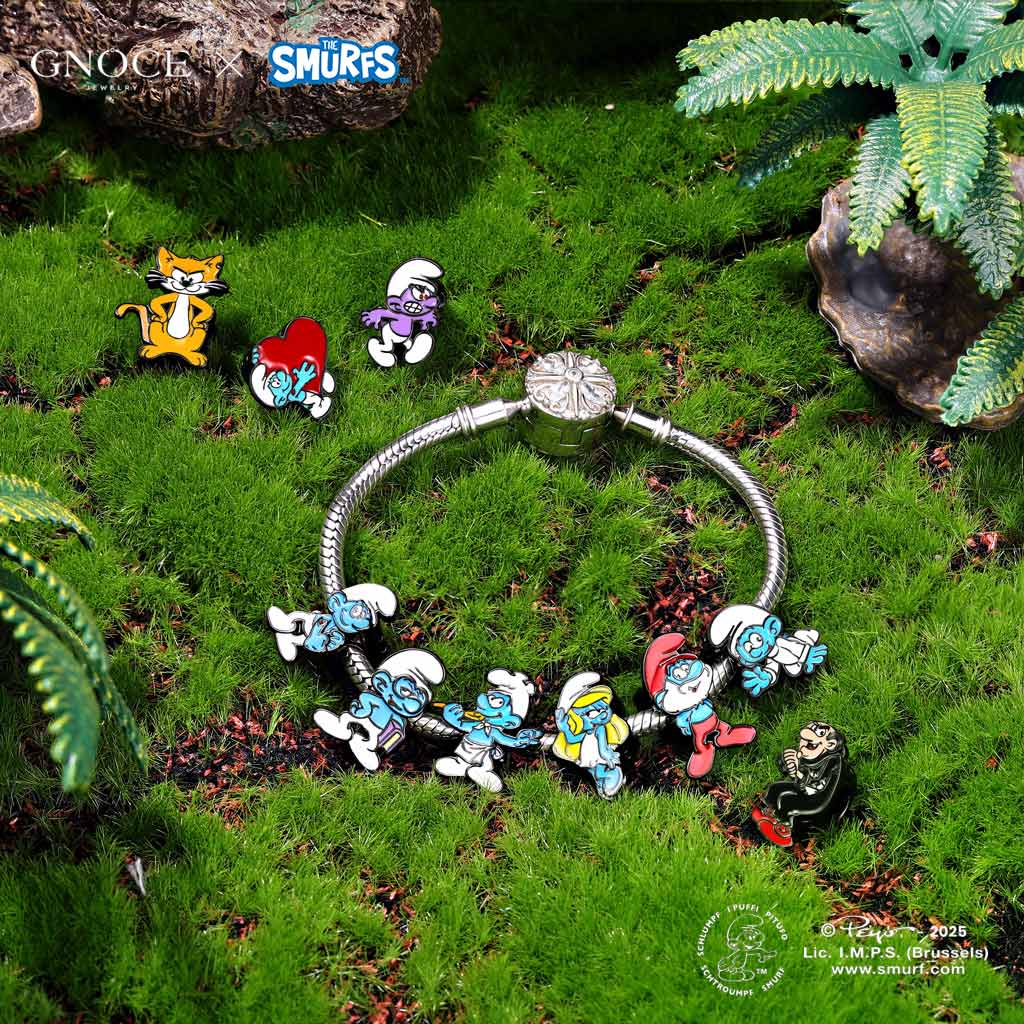 Gnoce Smurfs Charm x Brown Fur Azrael Charm_3