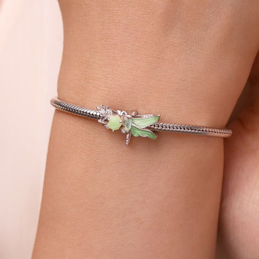 Gnoce Spring Green Dragonfly Charm_5