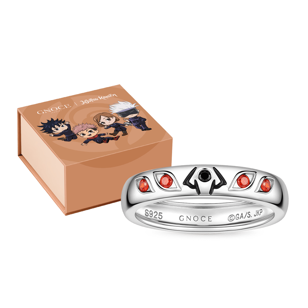 Gnoce Jujutsu Kaisen - Ryomen Sukuna Eye Pattern Ring_3