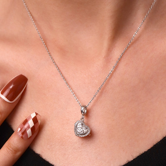 Gnoce 'In My Heart' Love Multiple Photo Pendant Dangle Charm_7