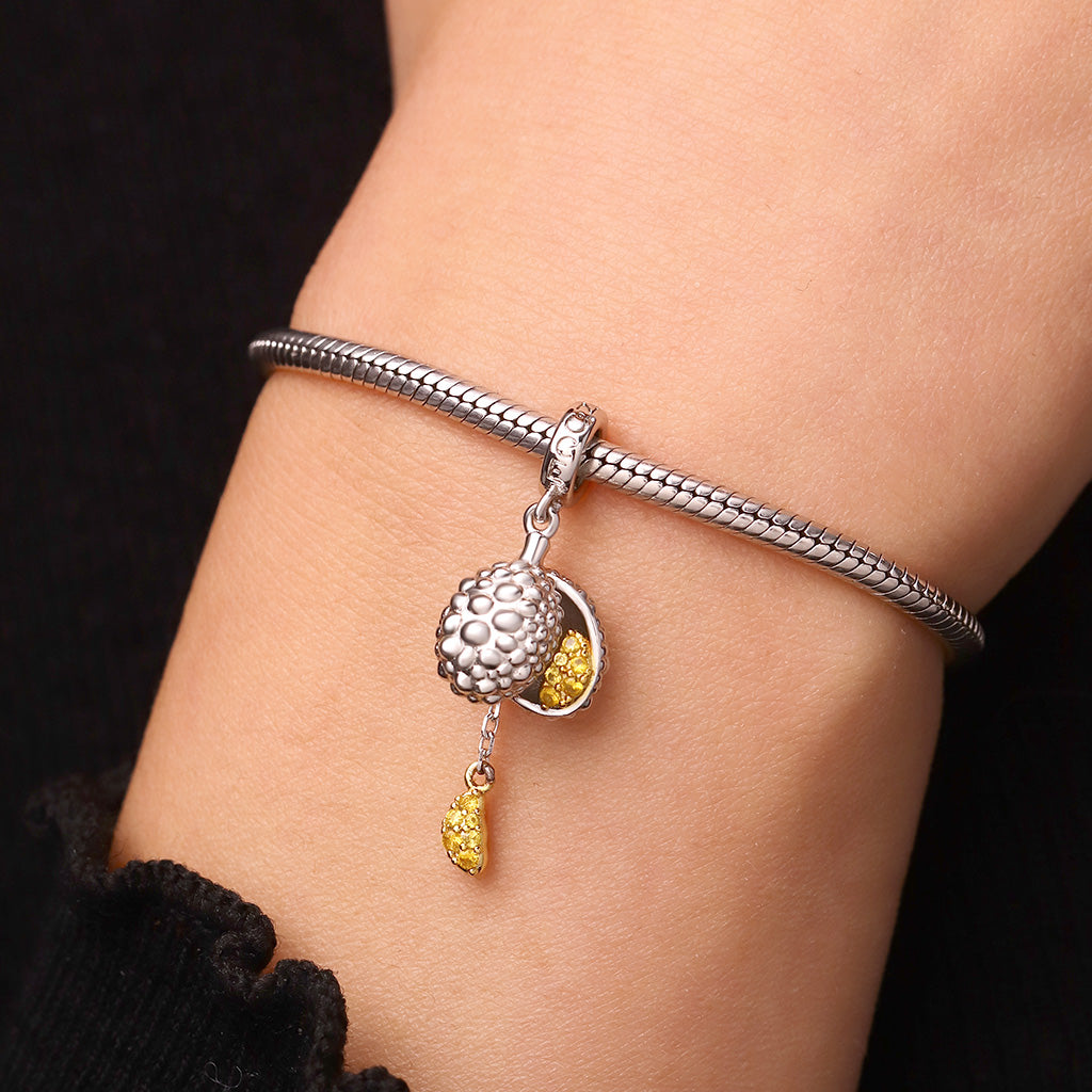 Gnoce King of Fruits Durian Pendant Dangle Charm_6