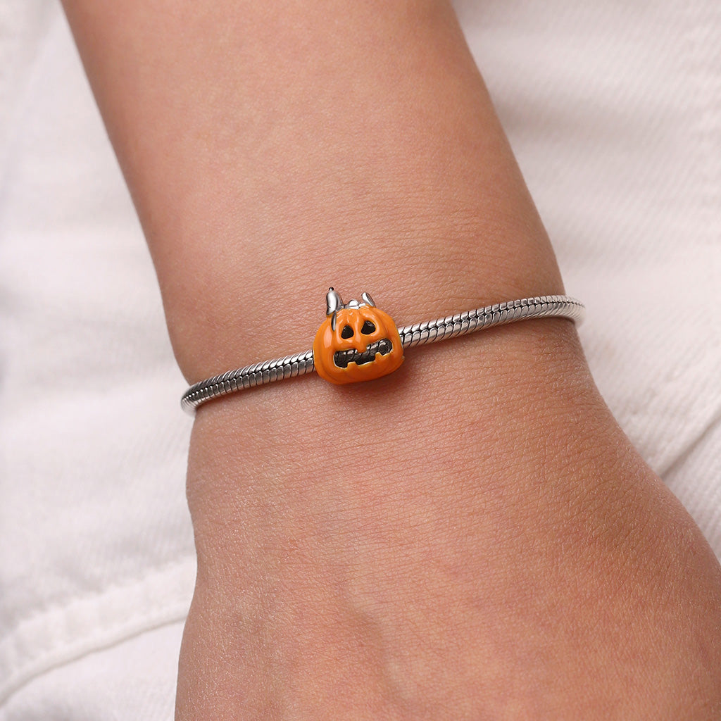 Gnoce Peanuts Halloween Snoopy Pumpkin Charm_4