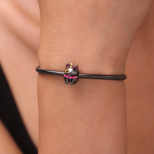 Gnoce Black Cat Clown Glow-in-the-Dark Charm_5