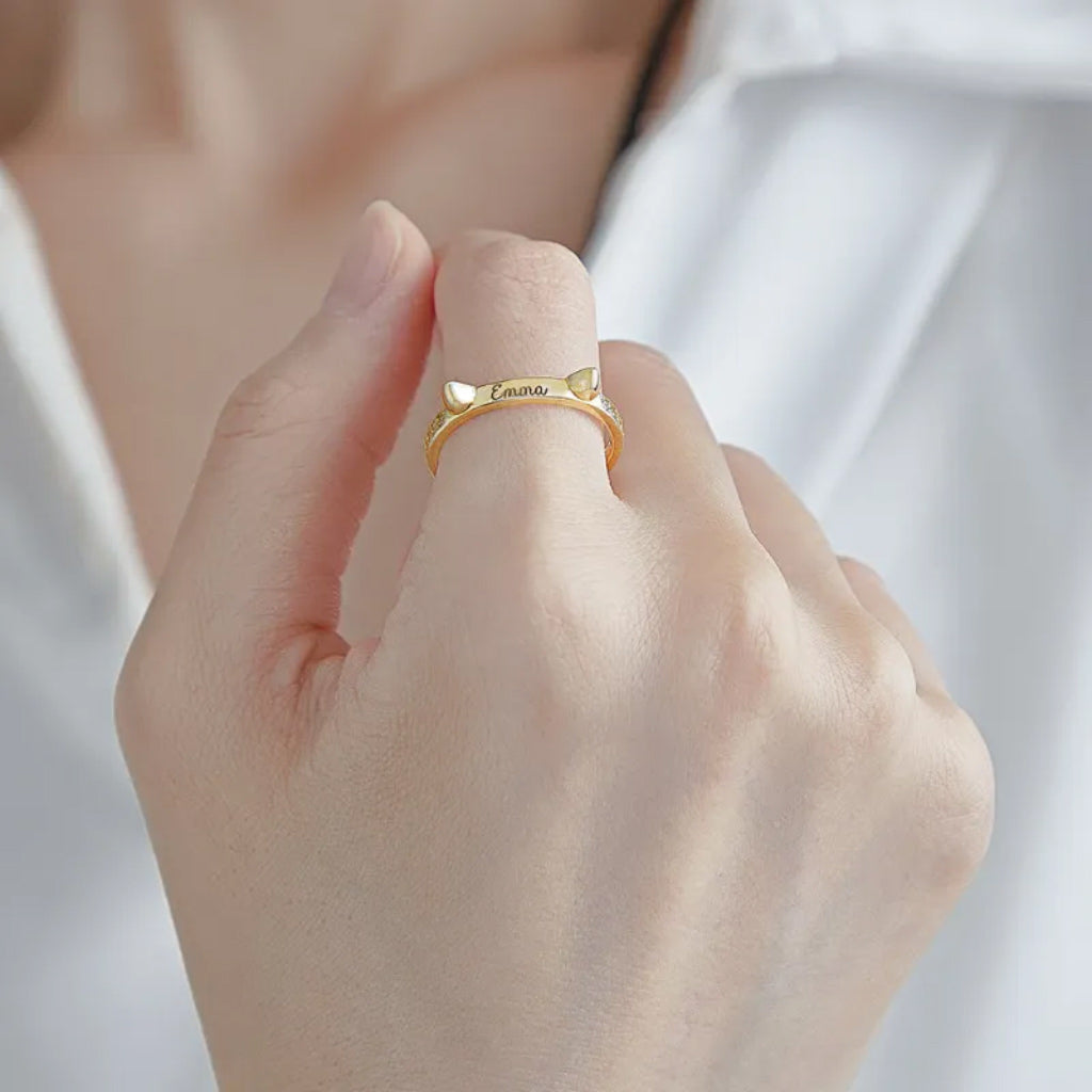 Gnoce Personalized Cute Pet Ring_5