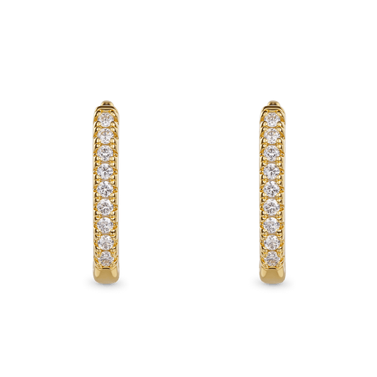 Solid Gold Hoop Earrings_4