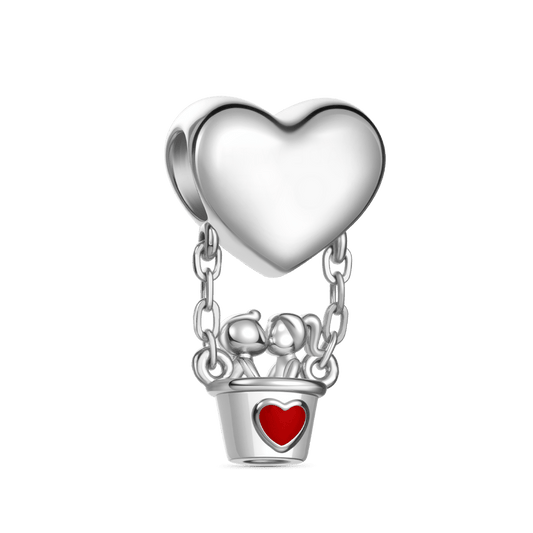 Gnoce Valentine's Day Heart Hot Air Balloon Charm_5
