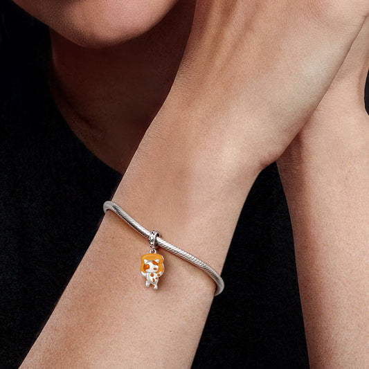 Gnoce Cat Personalized Loving Pet Photo Pendant Dangle Charm_5