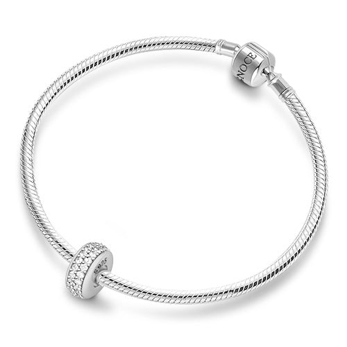 Silver Stopper Sterling Silver inlaid with White Round Stones_3