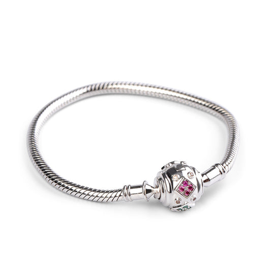Gnoce "Memorable Moment" Bracelet Sterling Silver With Cz for Birthday Gift_3