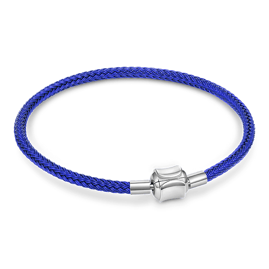 Gnoce Blue Basic Bracelet with 2 Pieces of Stoppers_1