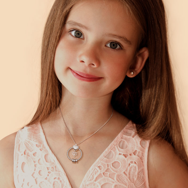 Gnoce Openable O Pendant with Lifetree Personalized Necklace_4