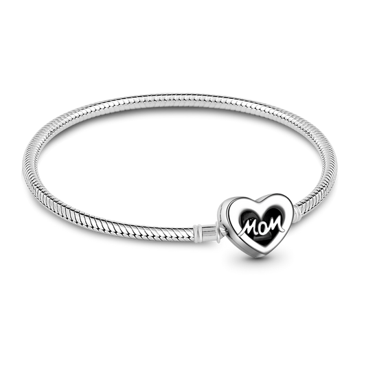 Gnoce Love Mom Basic Snake Chain Bracelet_1