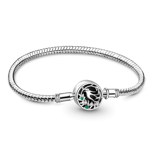 Gnoce Spring Bird Basic Snake Chain Bracelet_1