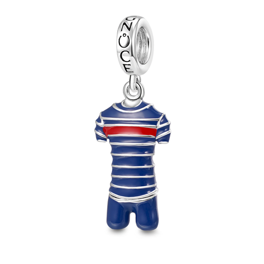Gnoce France Football Team Jerseys Pendant Dangle Charm_1
