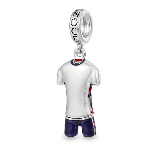 Gnoce England Football Team Jerseys Pendant Dangle Charm_1